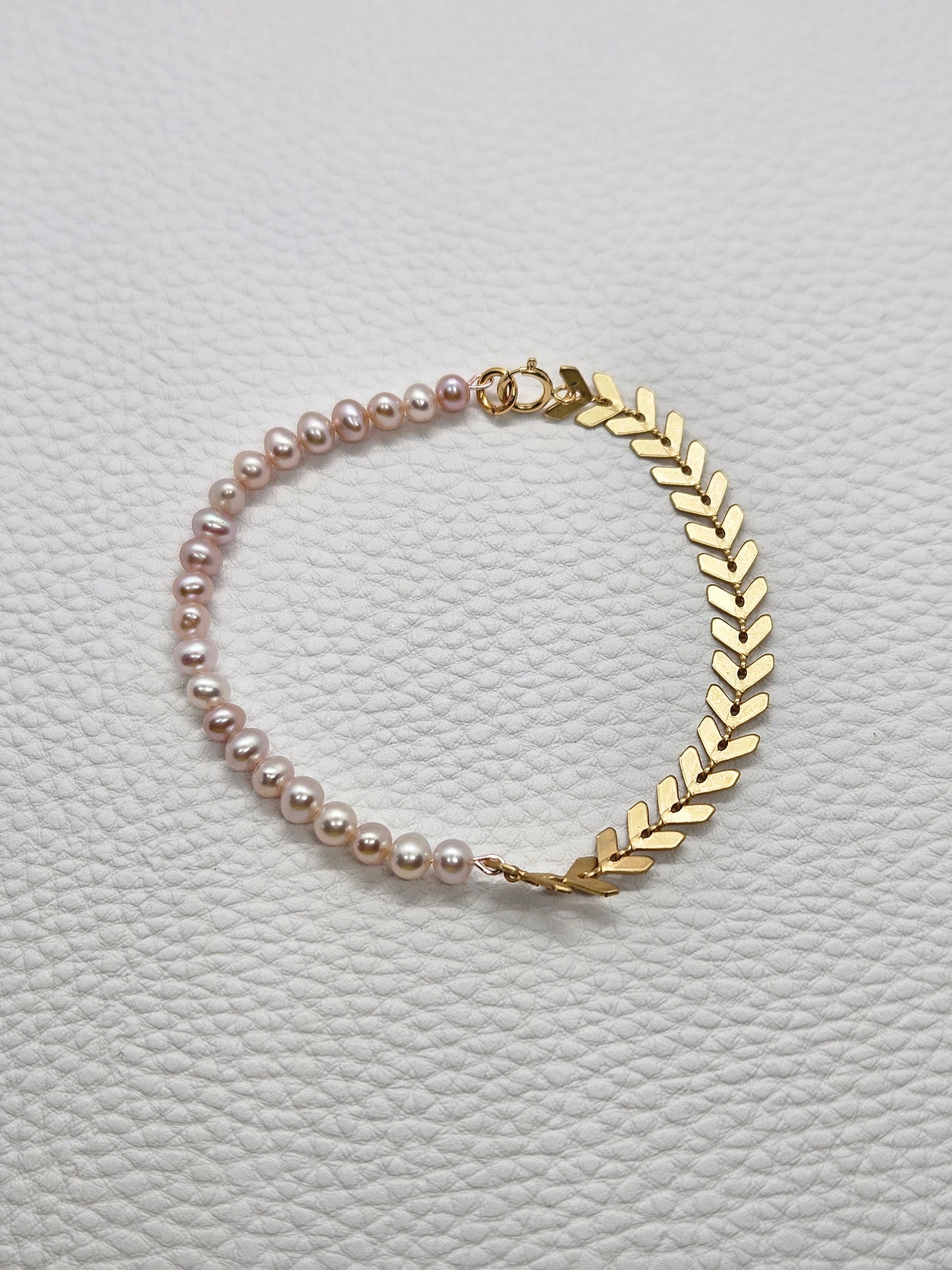 Pearl Chevron Bracelet