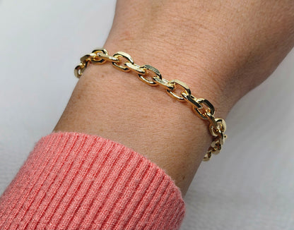 Gold Filled Link Bracelet