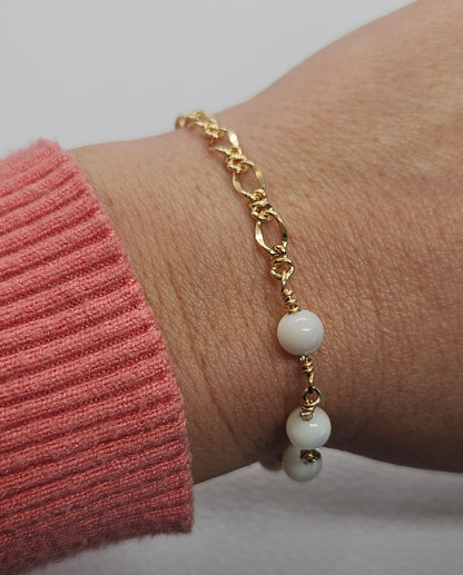 Dainty Half Chain Bracelet