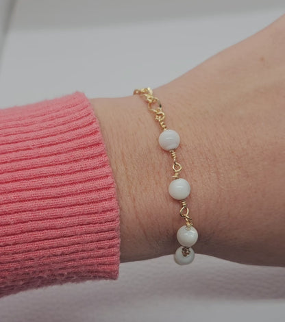 Dainty Half Chain Bracelet